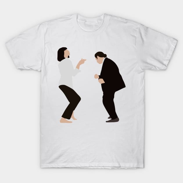 Pulp Fiction Dance T-Shirt by Art Designs